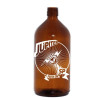 Garrafa de vidro growler personalizada em Pinheiros