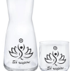 Moringa com copo de vidro personalizados no Morumbi