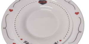 Pratos de vidro personalizados em Curitiba