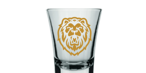 Copos de shot personalizados no Morumbi