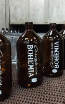 Garrafa de vidro personalizada para cerveja