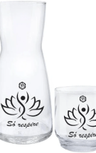 Moringa Com Copo de Vidro Personalizados