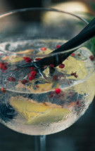 Taças de gin personalizadas no Morumbi