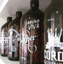 Garrafas personalizadas para cervejas artesanais	