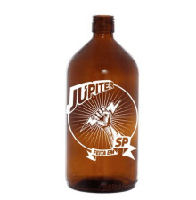 Garrafa de vidro growler personalizada em Pinheiros